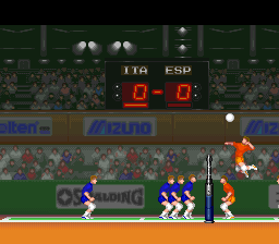 Hyper V-Ball (USA) In game screenshot